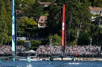 SailGP à Genève : cinq courses, cinq vainqueurs et une première victoire...