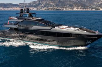 Le Riva 130’ Bellissima « Lady First » attendu au Monaco Yacht Show
