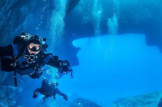 Plongée sur tombant : le vertige des grandes parois sous-marines