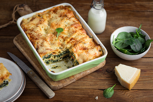 Lasagnes saumon-épinards : une recette généreuse où le poisson rencontre la douceur des épinards