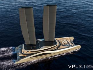 Tyrena : VPLP Design imagine un méga-catamaran...