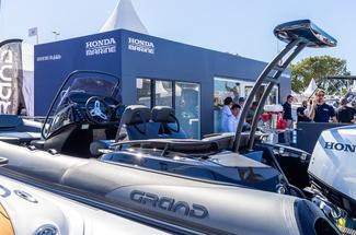 Grand Pavois 2026 : Honda Marine déploie une vingtaine de bateaux et mis...