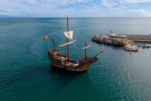 Aux Sables-d’Olonne, montez à bord de la réplique du navire de Christophe Colomb