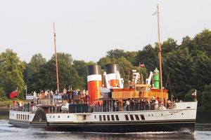 À 80 ans, le Waverley continue de naviguer : l’incroyable histoire du dernier bateau à roues à aubes en mer