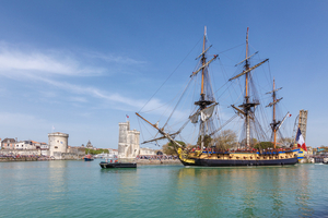 L’Hermione, de la frégate de La Fayette au grand chantier de sauvetage