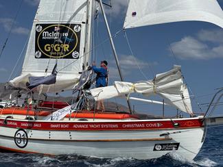 Golden Globe Race : la tempête tropicale...