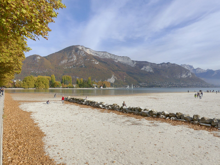 Le lac d'Annecy au plus bas en 2018