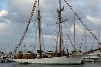 La goélette L’Étoile, 94 ans d’histoire maritime, en escale à Arcachon