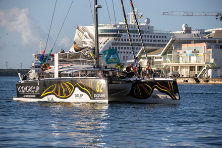 Loic Escoffier (Lodigroup), premier Rhum Multi de La Route du Rhum-Destination Guadeloupe 2022