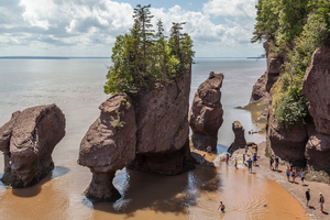 Top 5 des plages du monde qui disparaissent presque entièrement à marée haute