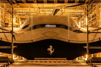 Ferrari Hypersail : la coque du monocoque volant est terminée, ses techn...