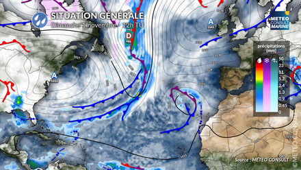 Situation météo du 1er novembre 2026 Situation météo du 1er novembre 2026
