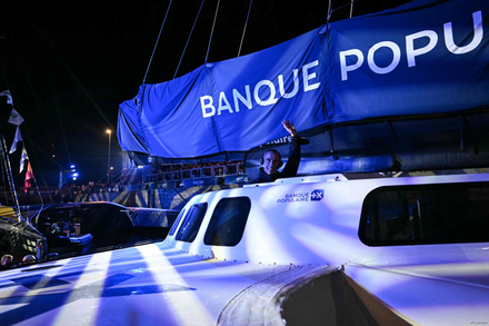 Armel Le Cléac'h, skipper de Maxi Banque Populaire XI Armel Le Cléac'h, skipper de Maxi Banque Populaire XI