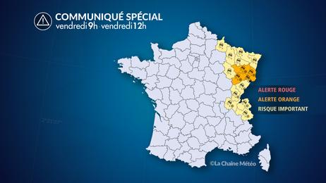 Neige et verglas dans le Nord-Est et les Alpes du Nord