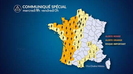 Fortes chaleurs et violents orages