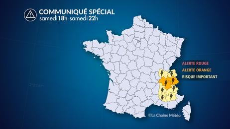 Fortes pluies et orages ce samedi à l'est