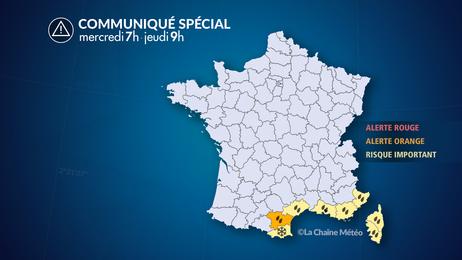 Episode de fortes pluies en Méditerranée