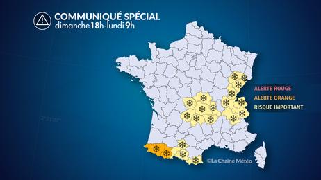 Offensive hivernale, neige jusqu'en plaine