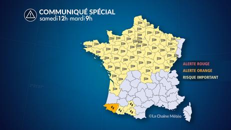 Coup de vent et pluies très abondantes