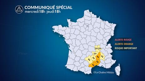 Épisode cévenol en cours