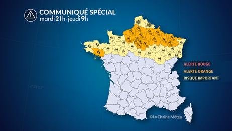 Episode de pluies verglaçantes et de neige
