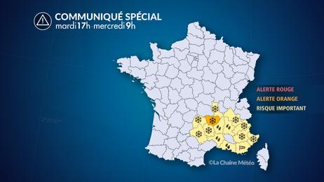 Intempéries au sud : fortes pluies, vent et neige en basse montagne