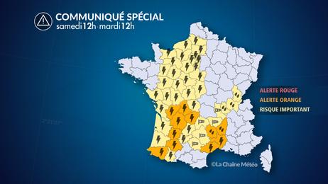 Intempéries : orages, vents forts et épisode cévenol