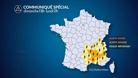 Forts orages, grêle et pluies abondantes au sud