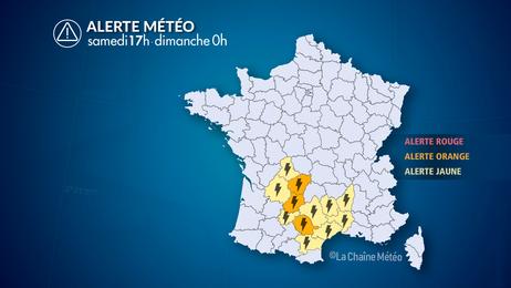 Forts orages au sud-ouest ce samedi