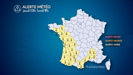 Vague de chaleur et canicule jusqu'à lundi
