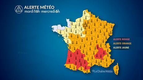 Canicule de grande ampleur, intensité historique