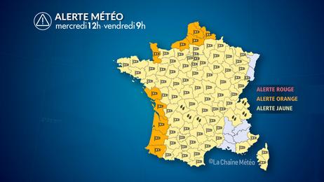 Tempête Benjamin de mercredi soir à jeudi