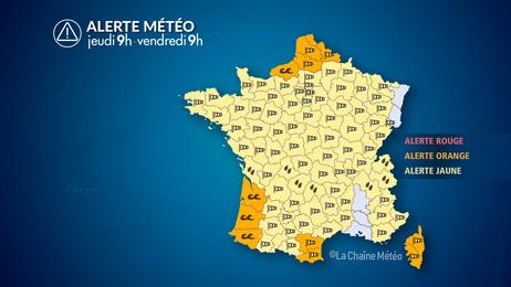 Tempête Benjamin ce jeudi