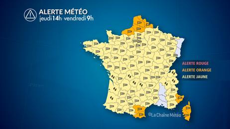 Tempête Benjamin ce jeudi