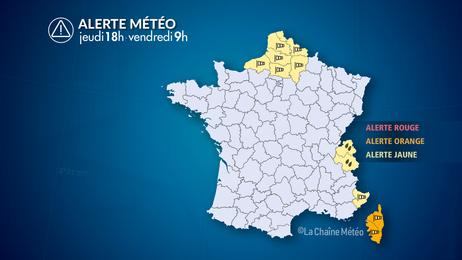 Tempête Benjamin ce jeudi