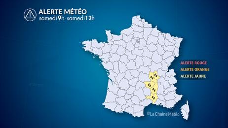 Fortes pluies sur les Cévennes jusqu'à samedi