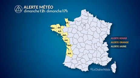 Alerte vagues et submersion en Manche et Atlantique 