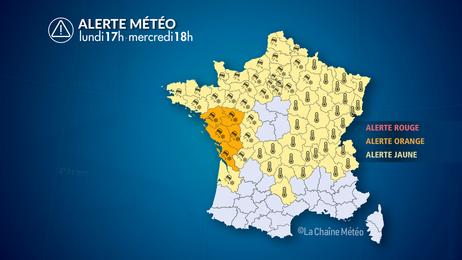 Alerte neige au nord-ouest, grand froid à l'est
