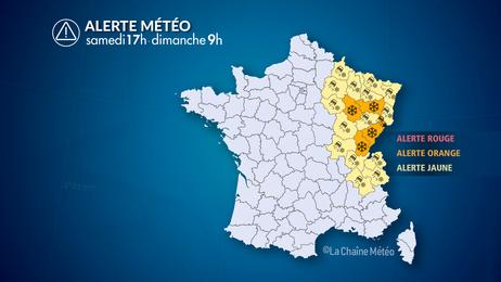 Neige et verglas dans l'est jusqu'en plaine