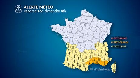 Canicule durable et orages au sud-ouest