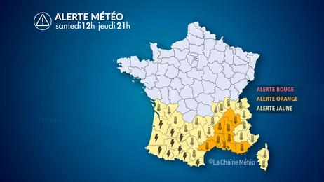 Canicule durable et orages au sud-ouest