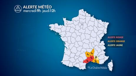 Premier épisode cévenol : alerte rouge aux fortes pluies et orages