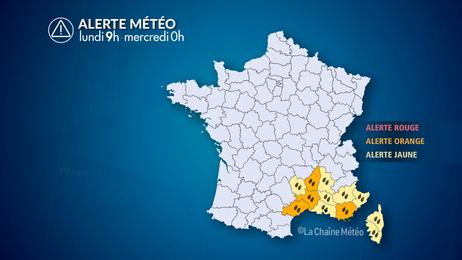 Pluie et inondations : épisode méditerranéen jusqu'à mardi