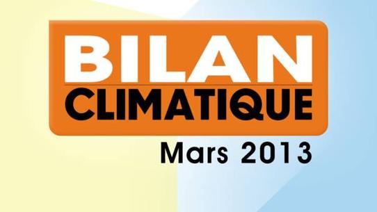 Bilan climatique de mars 2013