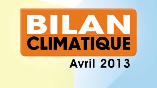 Bilan climatique d'avril 2013