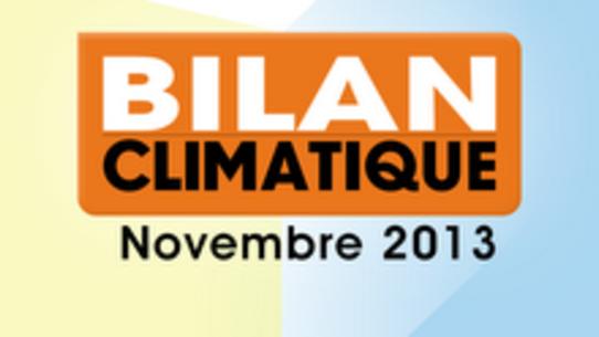 Bilan climatique de novembre 2013