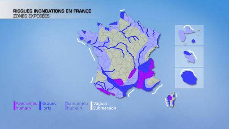 Le risque inondation en France : dossier