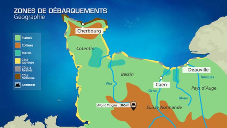 Débarquement de Normandie : rôle du climat et de la géographie