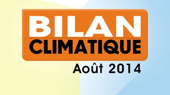 Bilan climatique d'août 2014