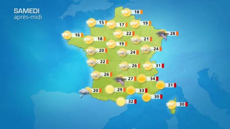 Météo en France demain : baisse des températures